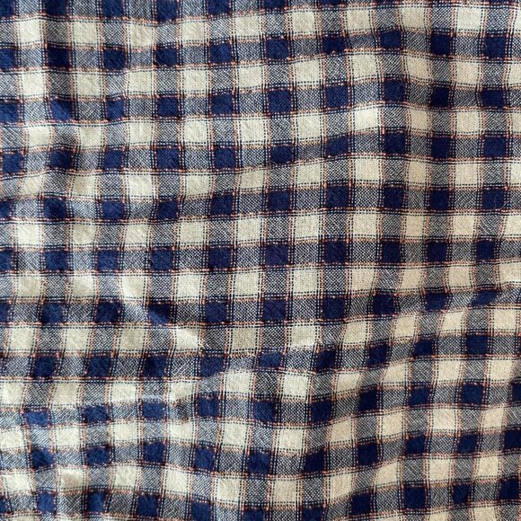 Xirena Womens Caspian Top In Navy Gingham | Women’s Size Small - Picture 4 of 6